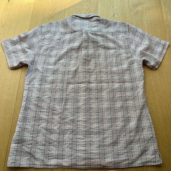 NWT Barbour Men's Deanhill Short Sleeve Button Down Seersucker Summer Shirt - Picture 3 of 9